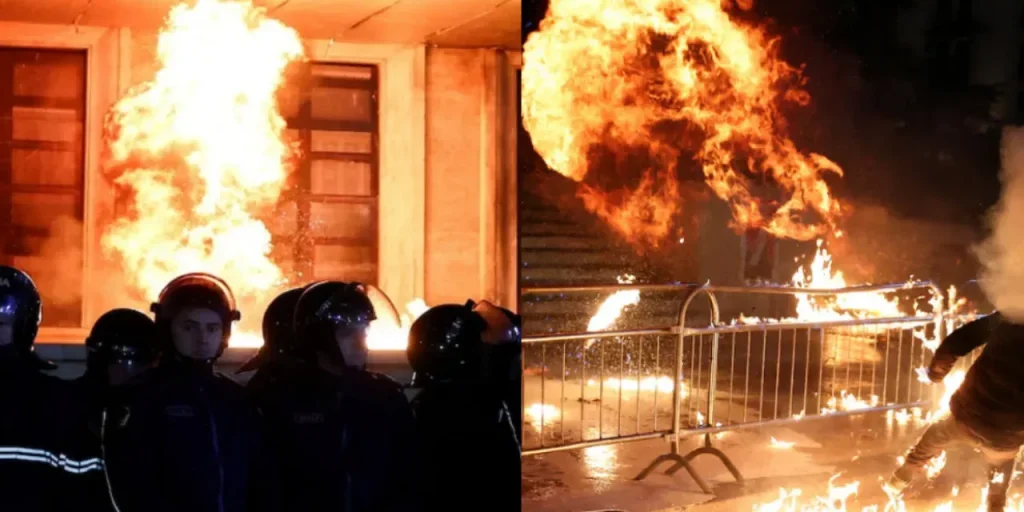 Proteste in Albania: attacco al palazzo del Primo Ministro e accuse di corruzione