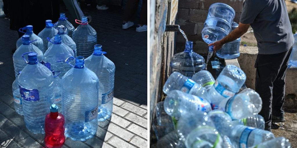 Başkentlilerin su çilesi devam ediyor! Vatandaşlar ellerinde bidon kuyruklara giriyor