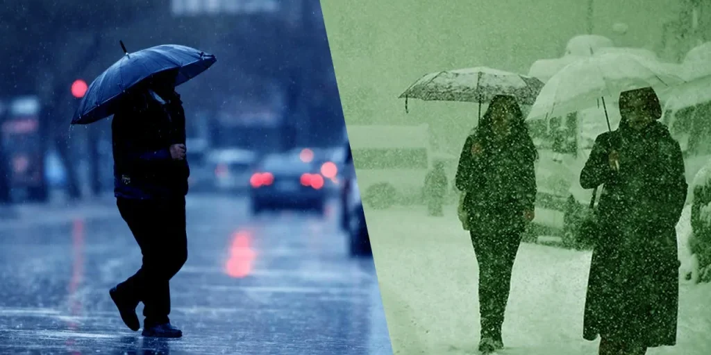 Previsioni meteo per il 23 gennaio: neve in est, piogge torrenziali in ovest e sud