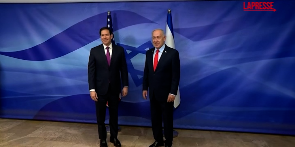 Netanyahu annuncia giorni decisivi per la pace a Gaza, dopo incontro con Segretario di Stato americano