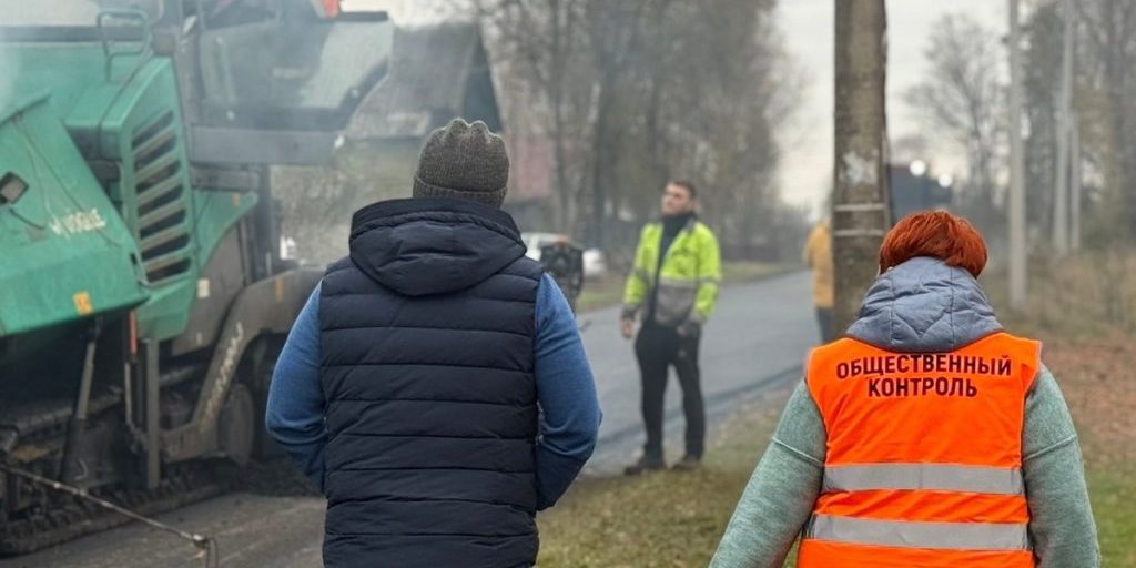Дорожники начали ремонт дороги, соединяющей Крестцы и Мокрый Остров