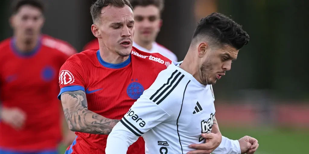 Beşiktaş vince 2‑1 contro FCSB in allenamento a Antalya Belek