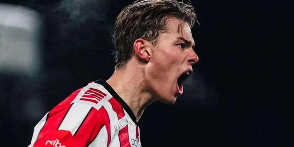 Beşiktaş firma Jens Hjerto Dahl, promessa del calcio norvegese