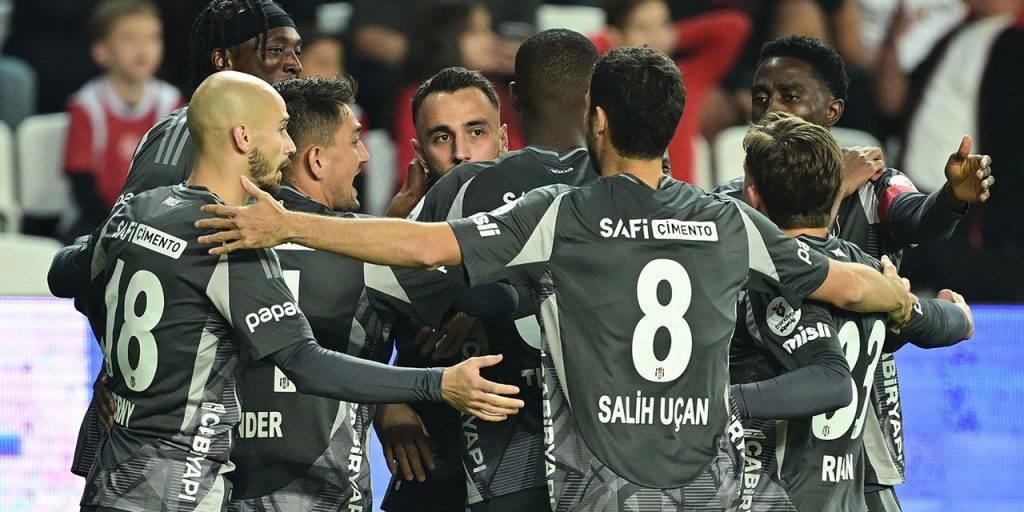 Beşiktaş si rilancia nella classifica della Trendyol Süper Lig con una vittoria importante ad Antalya