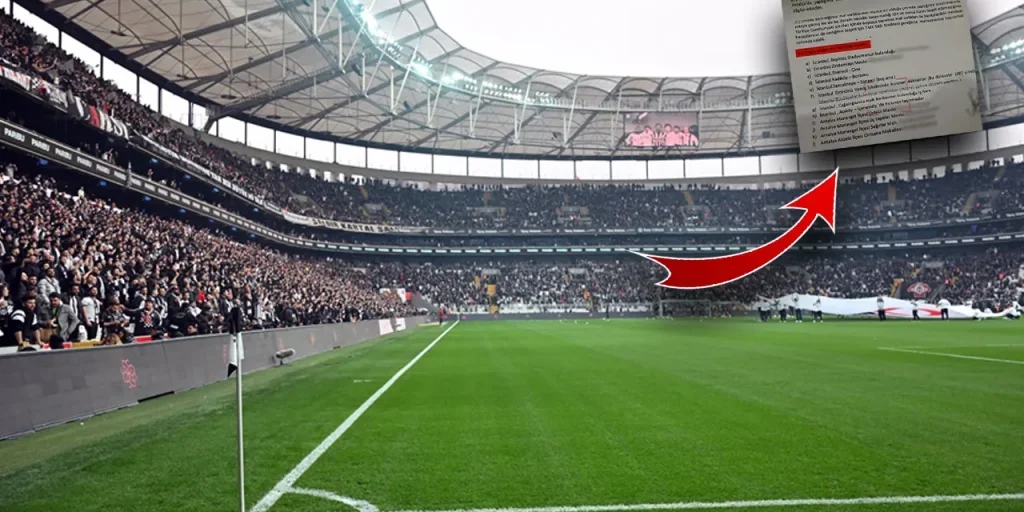 Causa di successione sul terreno del Tüpraş Stadium di Beşiktaş