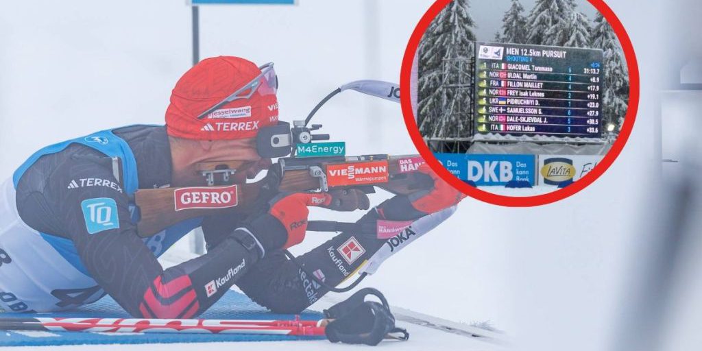 Biathlon a Oberhof: atleta DSV perde titolo per colpi mancati