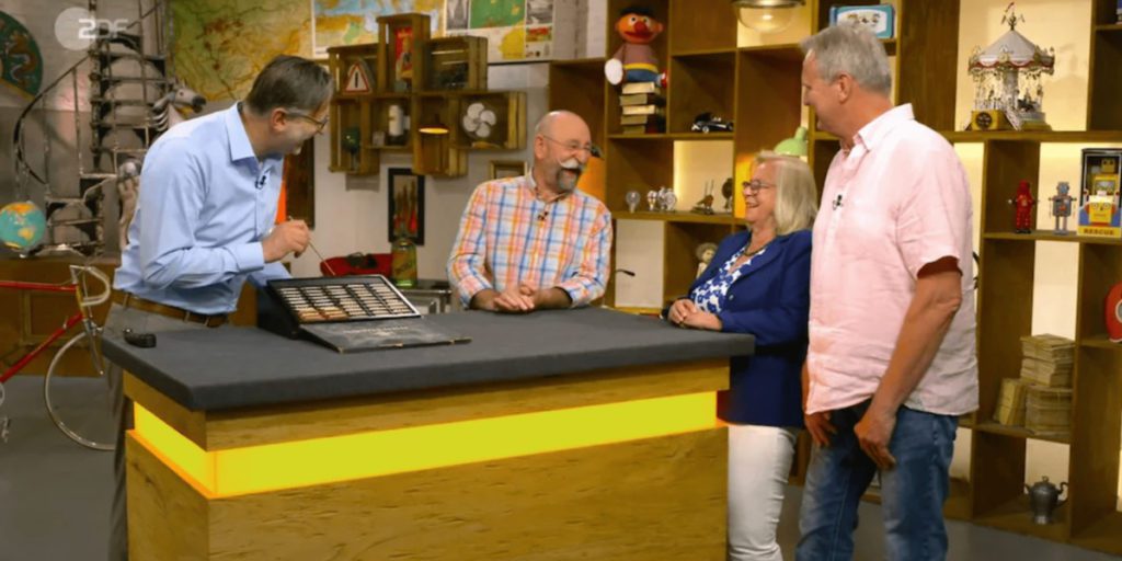 Horst Lichter piange di gioia per un oggetto raro in “Bares für Rares”