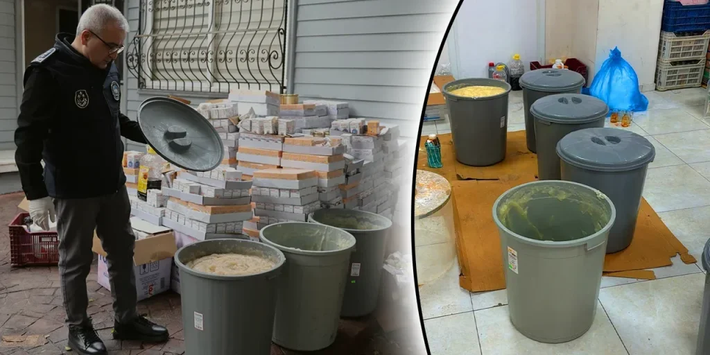 Mersin: oltre 6.000 barattoli di crema finta confiscati dalle autorità sanitarie