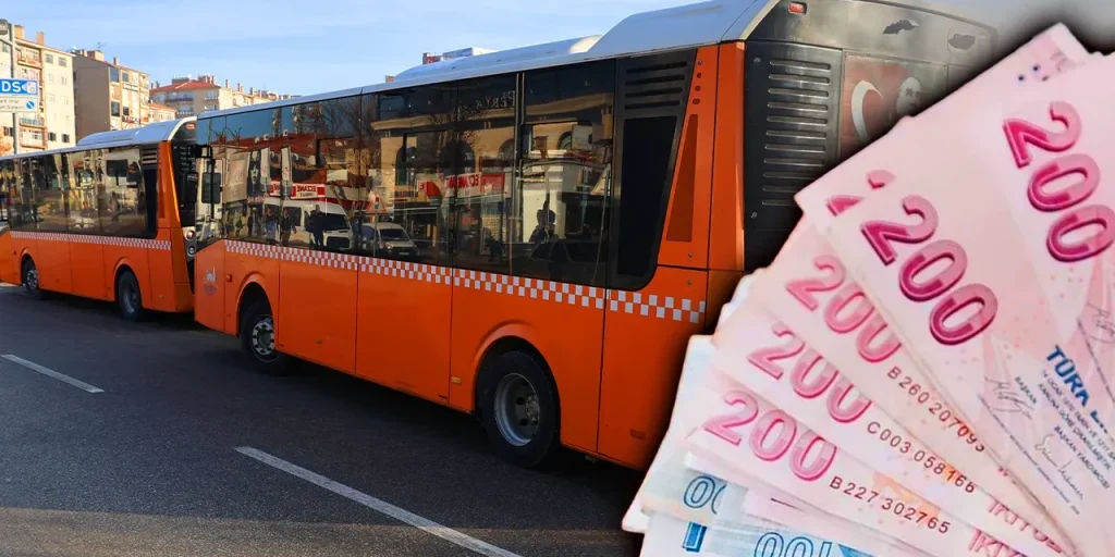 Tariffe del trasporto pubblico a Kırşehir aumentano a 25 lira per viaggio completo e 18 lira per studenti nel 2025