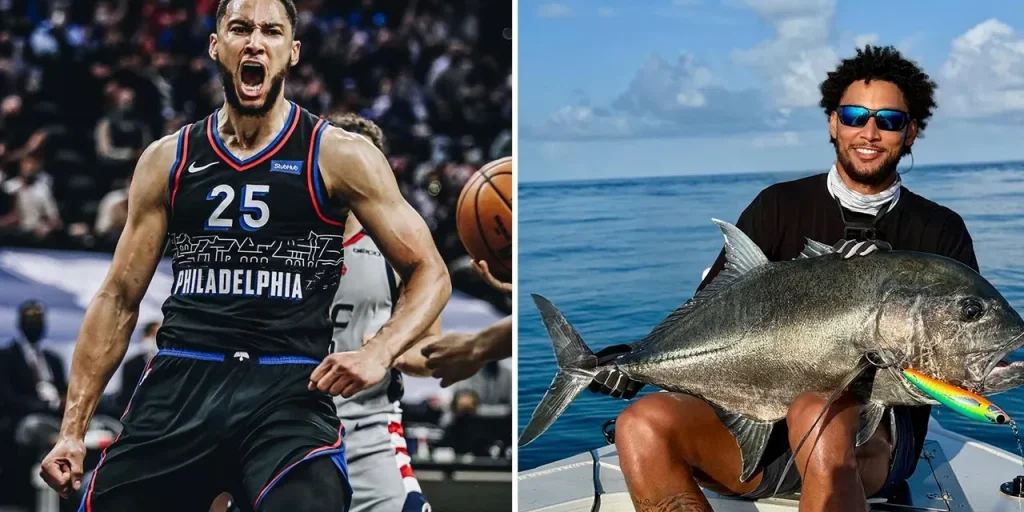 Ben Simmons: da giocatore di basket a pescatore professionista