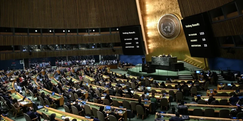 ONU approva risoluzione che chiede fine occupazione palestinese dopo il 1967 e sostiene soluzione a due stati