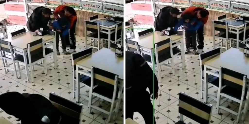 Corriere di Karabük interviene: salva bambino soffocato con la manovra di Heimlich