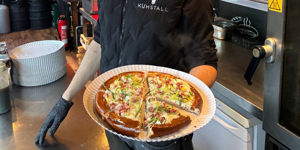 Brizza, nuovo prodotto al mercato di Natale di Bochum, conquista i visitatori