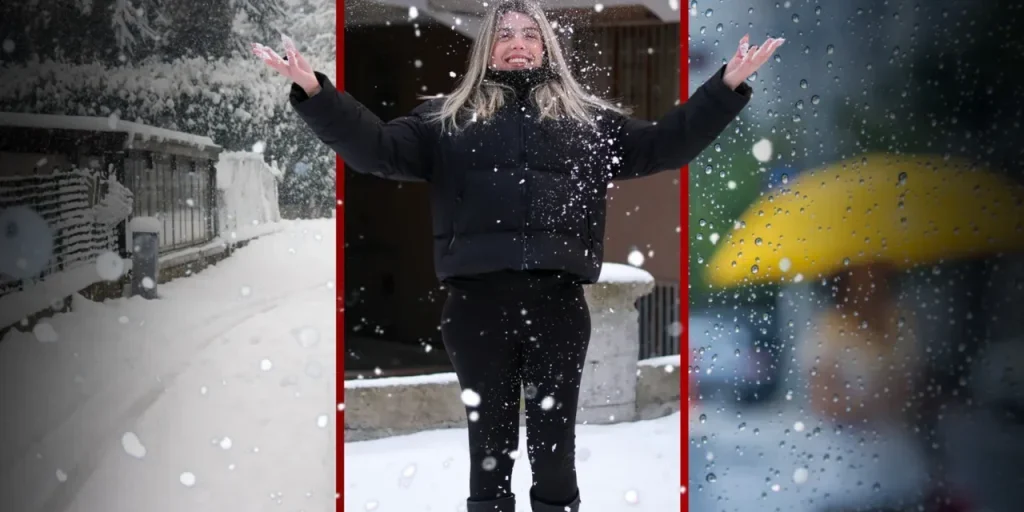 Previsioni meteo settimanali: piogge diffuse, alluvioni in alcune zone costiere e neve nelle montagne