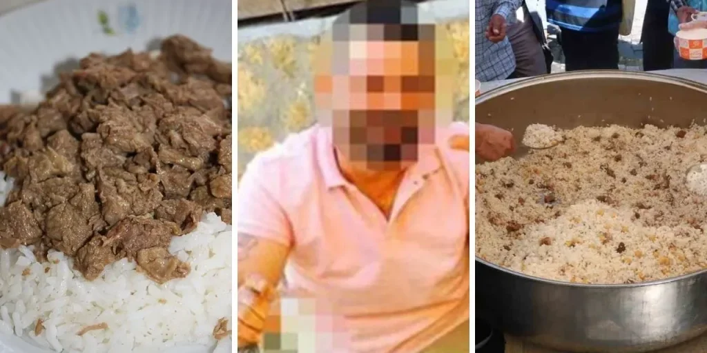 Scandalo in Aydın: macellaio C.C. serve 500 kg di riso con carne di maiale al padre