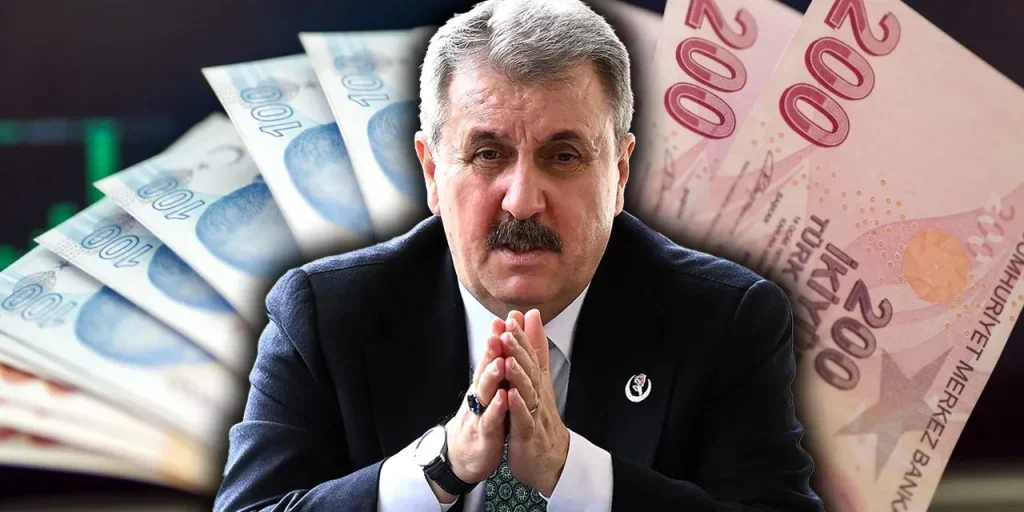 Presidente del Partito della Grande Unione propone aumento del 50% al salario minimo a 33.500 TL