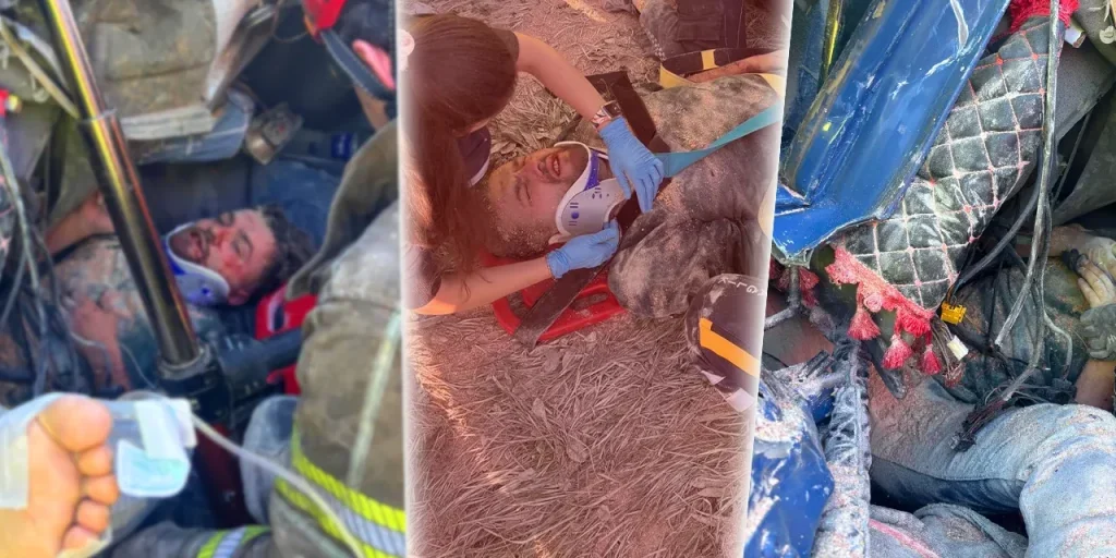 Tragico incidente a Bursa: camion colpito barriere, conducente estratto dopo mezz'ora con fratture delle costole