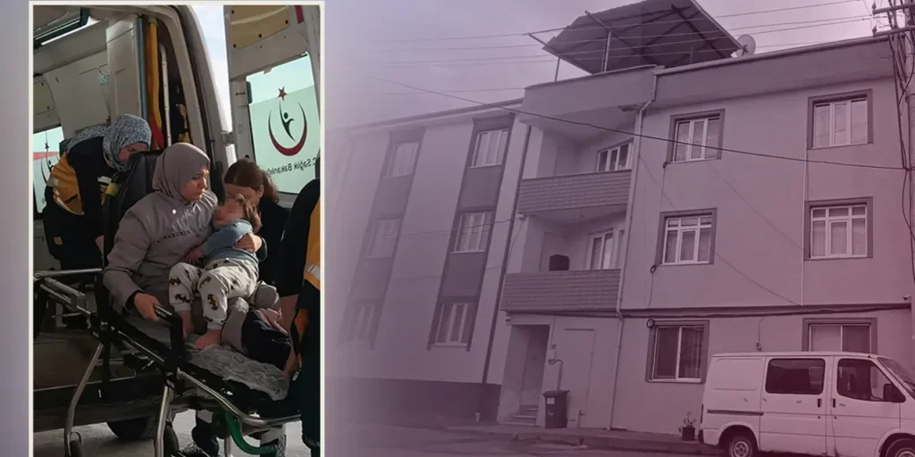 Bambino di 2 anni cade da parete a Bursa, ferito e ricoverato in ospedale; indagine in corso