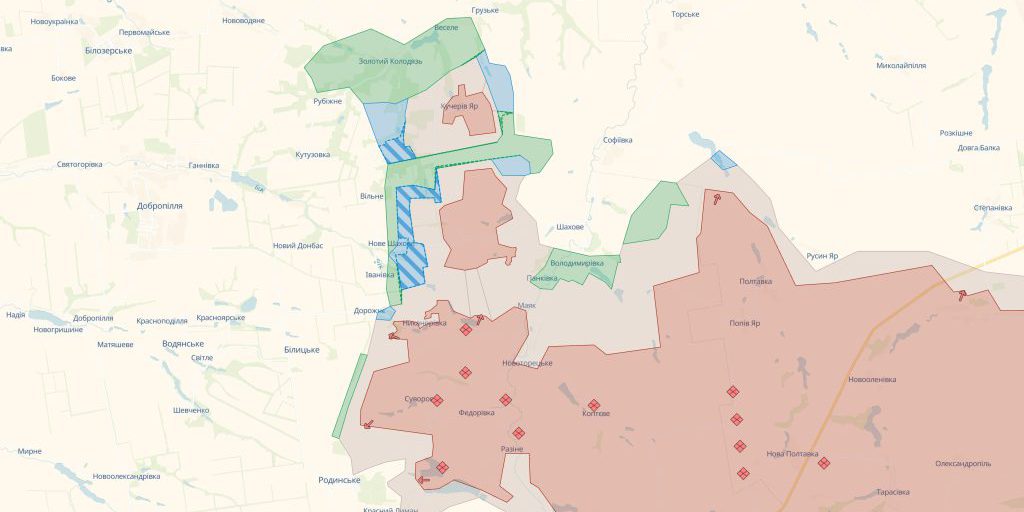 Conflitto in Ucraina: Forze Ucraine Respingono L'Aggressione Russa Vicino a Quattro Insediamenti nell'Oblast di Donetsk