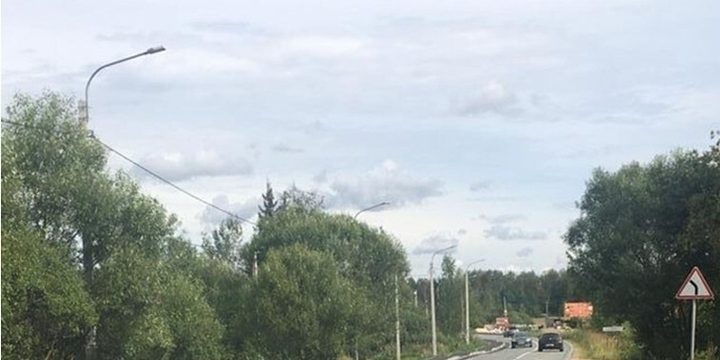 В деревне Площево Александровского района сделали новый тротуар