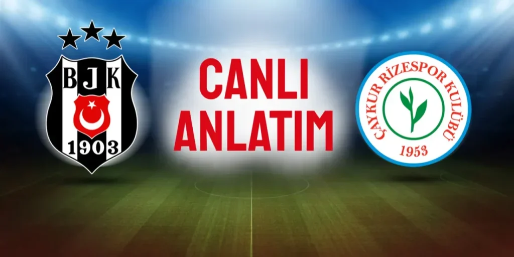 Beşiktaş ospita Çaykur Rizespor nella 17ª settimana della Serie A turca.