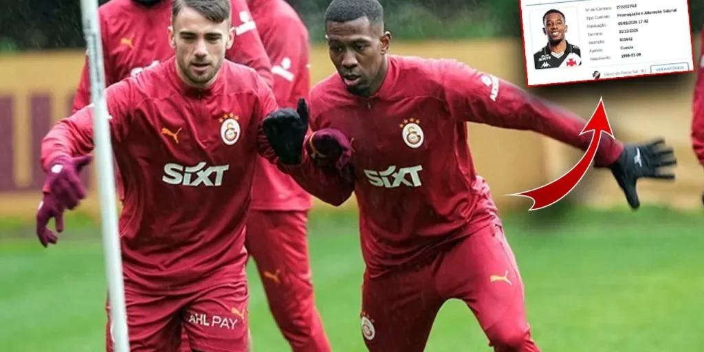 Carlos Cuesta ritorna al Galatasaray dopo prestito al Vasco da Gama