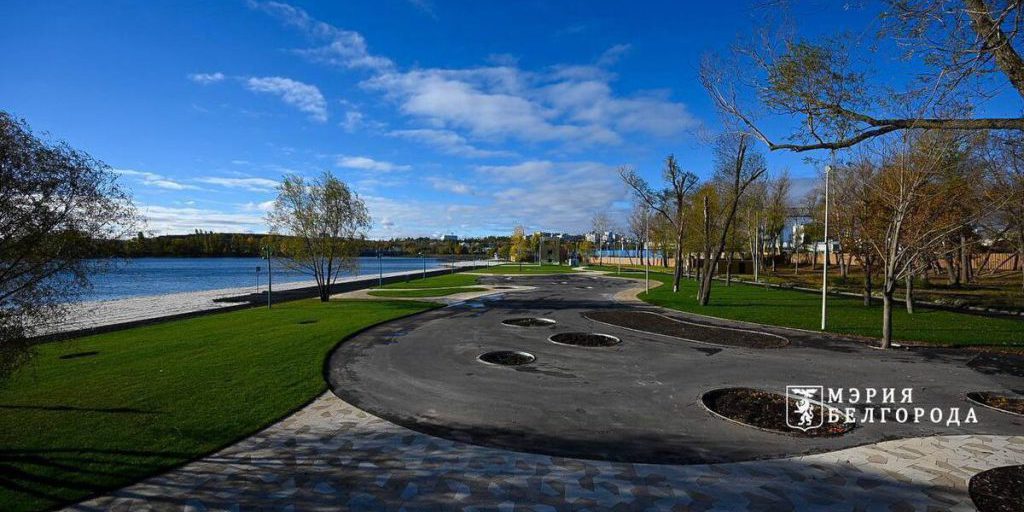 В парке «Берега» Белгорода появится новая детская площадка с горкой-холмом