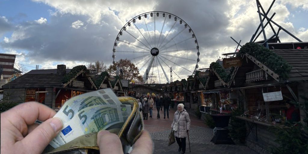 Contante o carta: la controversia al mercato di Natale di Oberhausen