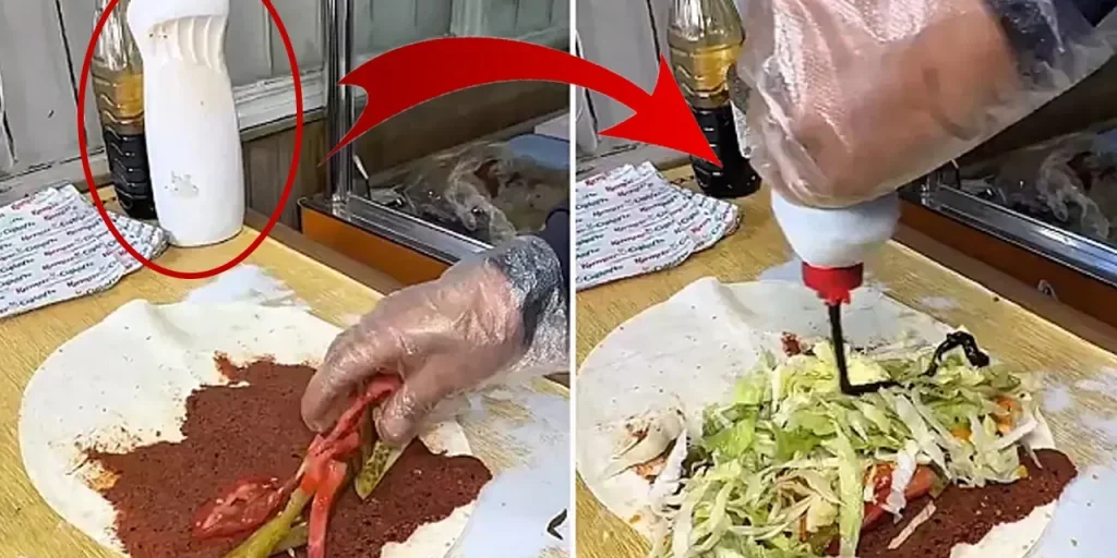 Negozio chiuso a Kahramanmaraş dopo aver servito salsa in bottiglia di detersivo