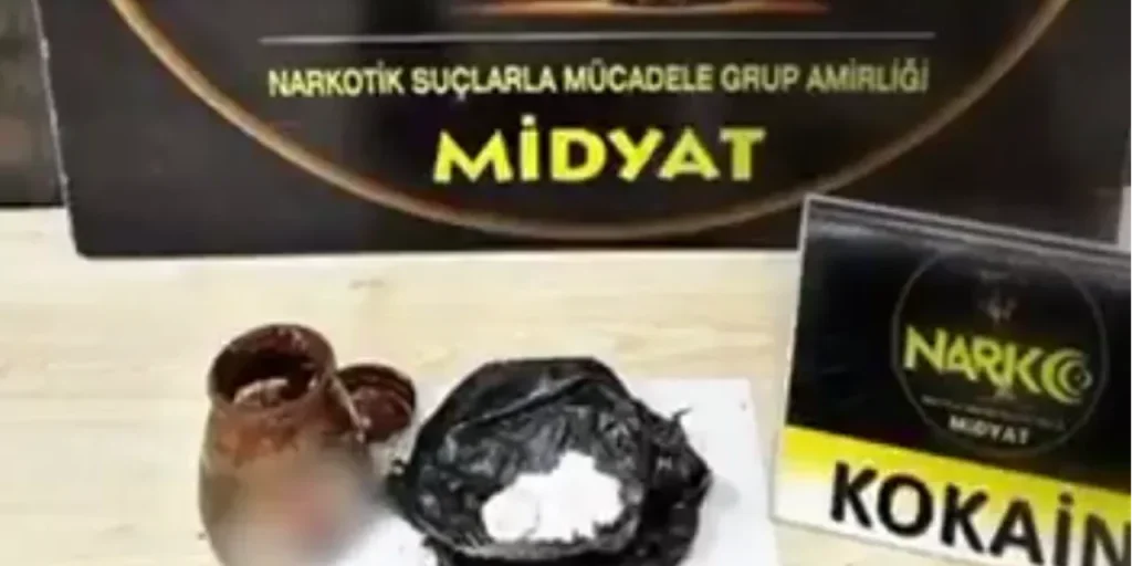 Operazione antidroga a Midyat: cocaina nascosta in barattolo di cioccolato sequestrata e sospetto arrestato