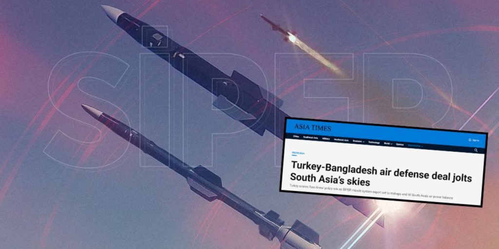 Çin basını manşetten duyurdu: Türk SİPER’leri Asya yolunda!