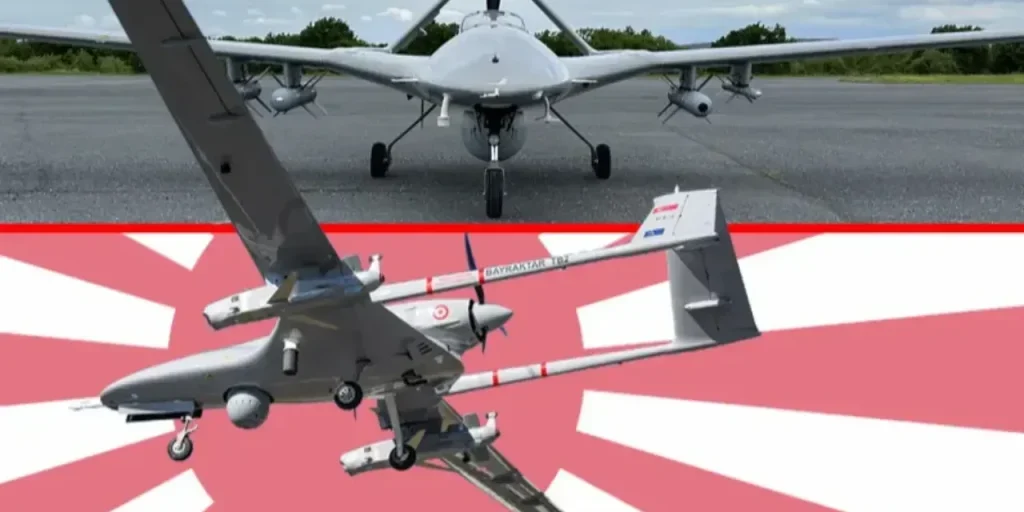 Giappone valuta l’acquisto dei droni Bayraktar TB2 e abbandona i modelli Heron israeliani