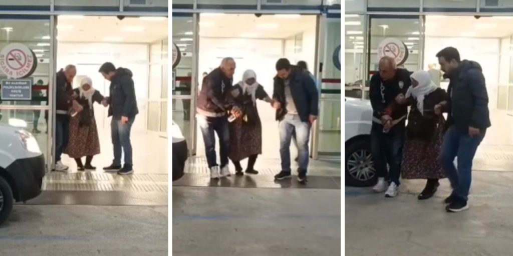 Çorum'da yürekleri sızlatan görüntü! Yakınları tarafından hastanede terk edilen yaşlı kadın huzurevine yerleştirildi