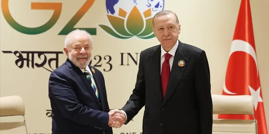 Erdoğan e Lula si parlano per rafforzare i rapporti bilaterali tra Turchia e Brasile