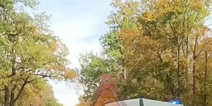 ДТП на улице Лермонтова с участием мотоциклиста затруднило движение в центре Пензы