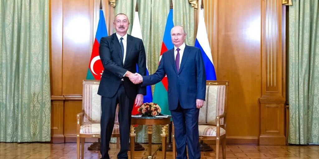 Алиев оценил развитие отношений России и Азербайджана