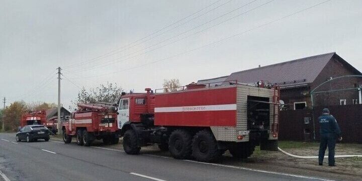 В Красноярском крае потушен пожар в многоквартирном доме