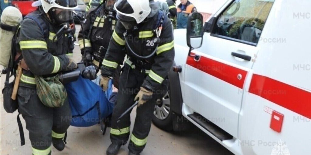 Vigili del Fuoco in Azione a Orlovskaya: Intervento Tempestivo per Garantire la Sicurezza dei Pazienti