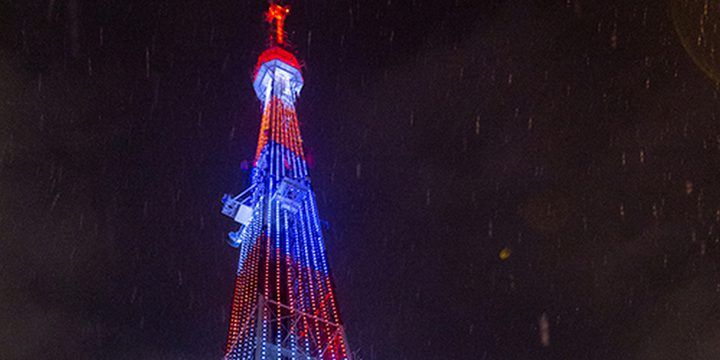В День города воронежская телебашня засияет салютом