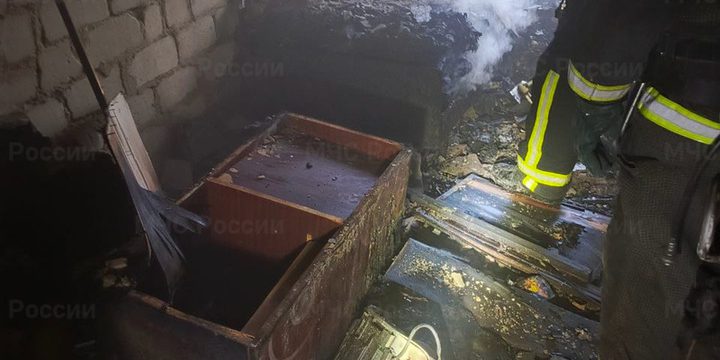 В Скадовском округе случился пожар в квартире