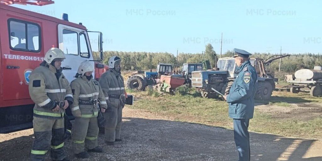 Орловские пожарные отработали тушение возгораний на транспорте