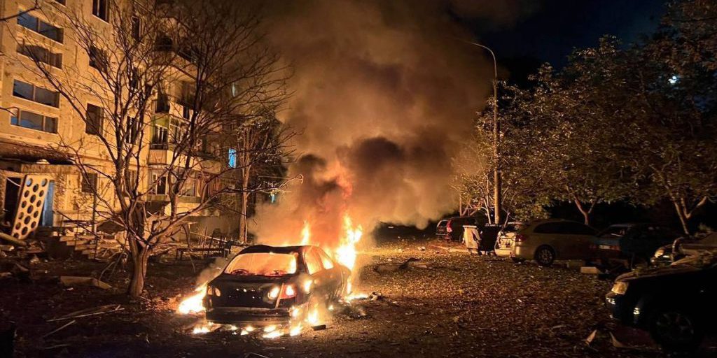 Zelenskyy: Russia attacked nine oblasts with 50 missiles and 500 drones