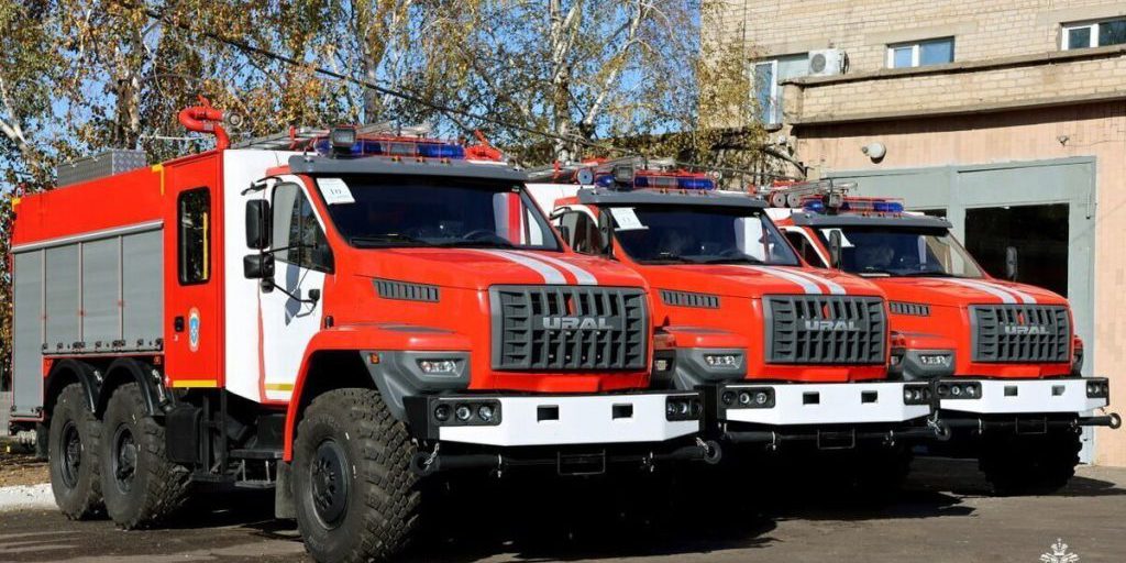 МЧС Запорожской области получило более 20 единиц новой техники для усиления противопожарной защиты