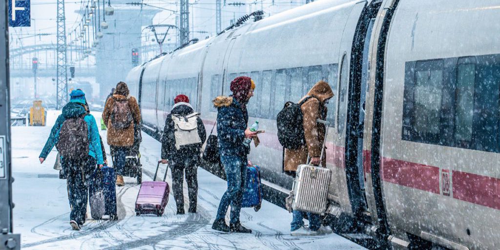 Deutsche Bahn: la compagnia non è completamente protetta dalle condizioni invernali