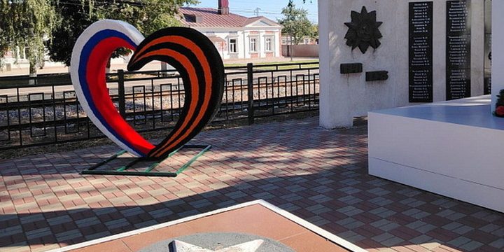 В курском посёлке Пристень завершился третий этап благоустройства мемориала