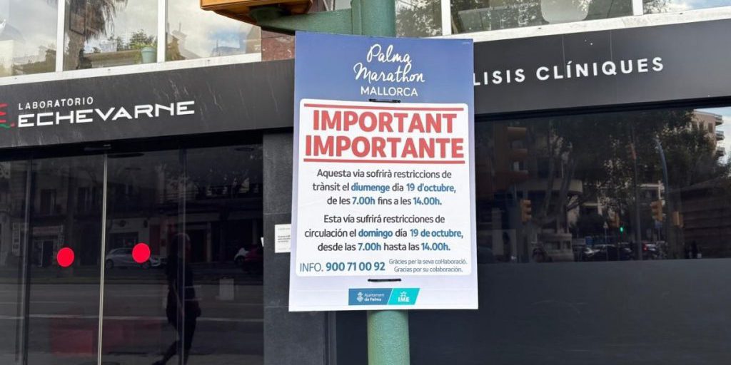 Mallorca: Schilder in Palma aufgetaucht – das Chaos ist vorprogrammiert