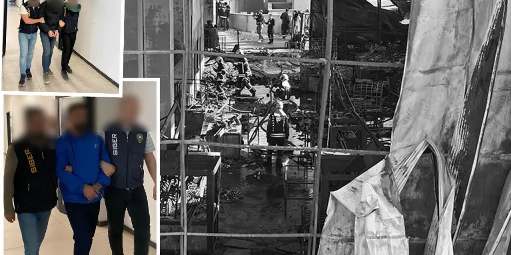 Arrestati due individui per insulti ai parenti delle vittime di incendio a Kocaeli