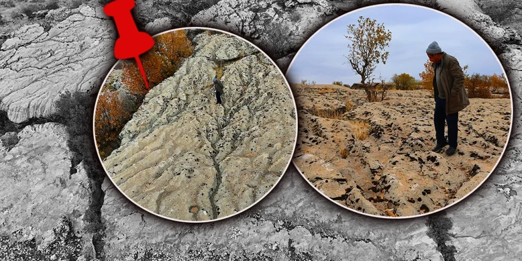Tesoro nascosto a Diyarbakır: miniaturismi delle correnti del Tigri e dell'Eufrate su rocce erose