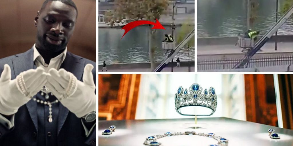 Dünya günlerdir bu soygunu konuşuyor! Louvre Müzesi hırsızlarının kaçma anı kamerada