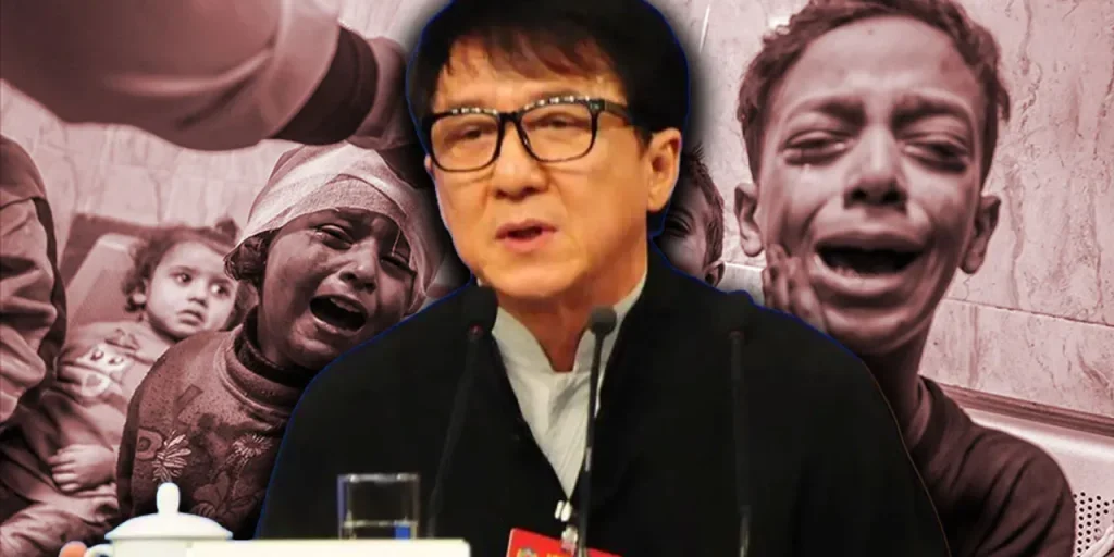 Jackie Chan parla di un bambino di Gaza: la sua empatia durante la proiezione di anteprima